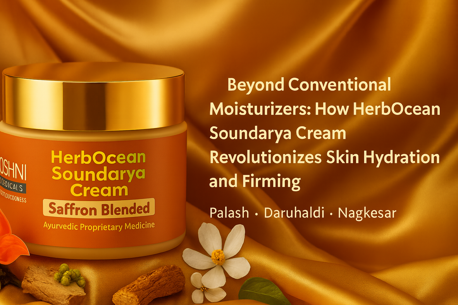 HerbOcean Soundarya Cream: Unlocking Timeless Radiance with 18 Sacred Herbs